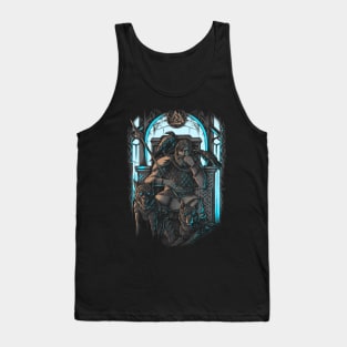 Odin Valhalla Norse Pagan Viking Mythology God Tank Top